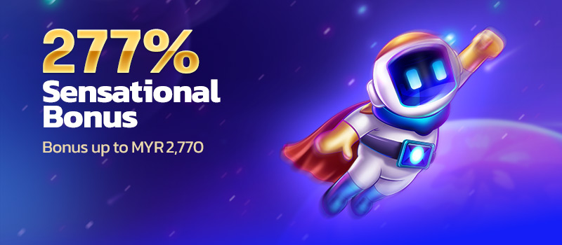 277% Sensational Bonus