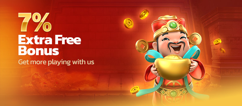 7% Extra Free Bonus